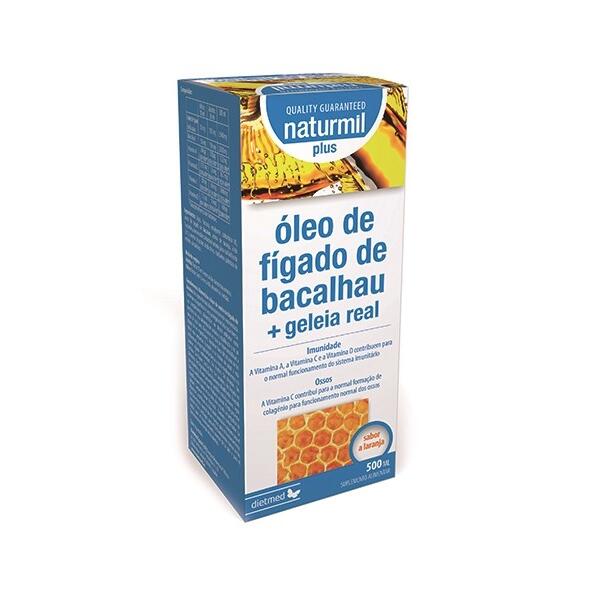 Óleo de Fígado de Bacalhau PLUS - com Geleia Real 500ml