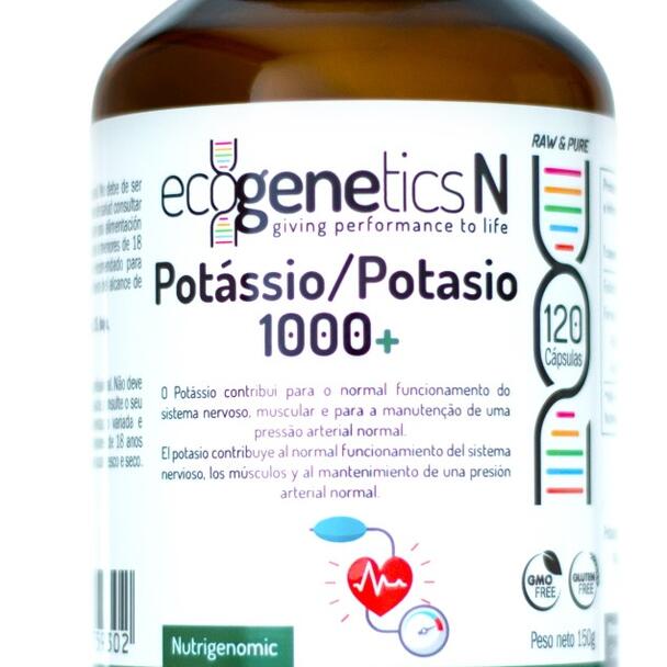 Potássio 1000+ - 120 cáps