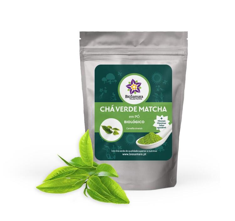Chá verde Matcha  em Pó – Biológico - 125g
